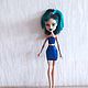 Монстер Хай (Monster High) одежда, сине- красный комплект. Одежда для кукол. VikiandHanna. Ярмарка Мастеров.  Фото №5