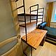 Стол компьютерный лофт из дерева и металла. Столы. WOOD LOFT (woodloftmsk). Ярмарка Мастеров.  Фото №6