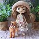 Летние платья и шляпки для кукол Монст/ Xiaomi Monst Doll. Одежда для кукол. Bonecas da Yulia Одежда для кукол. Ярмарка Мастеров.  Фото №6