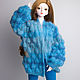 Copy of Copy of Blue Knitted Dress for Smart Doll, Dollfie Dream, 1/3 BJD. Clothes for dolls. Stylish clothes Fairy Tale by Irina. My Livemaster. Фото №15