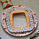 Order Orange set of protective covers for embroidery in embroidery frames. irina-cross-stitch. Livemaster. . Embroidery accessories Фото №3