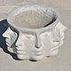 Pots made of concrete Pansophia original multi-faceted pot. Pots1. Decor concrete Azov Garden. My Livemaster. Фото №4