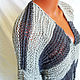 Модный кардиган из альпака серый. Кардиганы. Knit by Heart - Вязаная одежда 富. Ярмарка Мастеров.  Фото №5