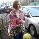  Цветочный вальс. Шали. Ольга. Интернет-магазин Ярмарка Мастеров.  Фото №2