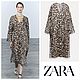 Винтаж: Платье кафтан из рами леопард  Zara до 54-56. Платья винтажные. Дарья (vintage-odegda). Ярмарка Мастеров.  Фото №4