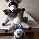 Енот амигуруми. Амигуруми куклы и игрушки. Elena-igrush. Ярмарка Мастеров.  Фото №5