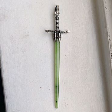 Украшения ручной работы. Ярмарка Мастеров - ручная работа Кулон Шпага. Handmade.