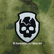 grenade patch WE CAN SHARE (black/field)
