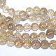 Рутиловый кварц 8мм нить 40см. Бусины. Beads. Ярмарка Мастеров.  Фото №4