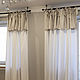 Linen curtains with bow ties. Curtains1. Linenburg. My Livemaster. Фото №6