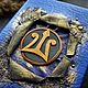 Percy Jackson notebook with Poseidon symbol. Notebooks. Xypma. My Livemaster. Фото №5