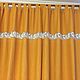 Linen curtains ' Ochre & Roses', Curtains1, Ivanovo,  Фото №1