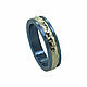 Order Wedding rings 'Sapphirium' sapphires, gold, titanium. Jewelry Laboratory Alter Ego. Livemaster. . Wedding rings Фото №3