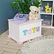 Кукольный ящик для игрушек, 1/8(tiny), коробка для игрушек, Кукольная еда, Королев,  Фото №1