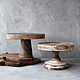 Copy of Copy of Wood Cake Stand 26 cm Cake platte. Сake box. Happy People. Online shopping on My Livemaster.  Фото №2