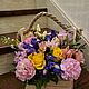 Цветы в деревянном боксе, Цветы, Санкт-Петербург,  Фото №1