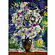 Картина Ромашки в вазе цветы живопись маслом для интерьера, Картины, Санкт-Петербург,  Фото №1