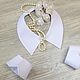 A set of Cuffs and collar / white. Collars. ERIO SHOP. My Livemaster. Фото №6