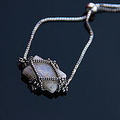 Украшения handmade. Livemaster - original item White Marble Beaded Bracelet. Handmade.