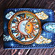 Sun and Moon embossed wallet. Wallets. Finist (tisneniekozhi). Online shopping on My Livemaster.  Фото №2