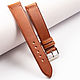 Genuine leather Cognac strap. Watch Straps. Asketica. Online shopping on My Livemaster.  Фото №2