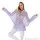 Заказать Кашемировая кружевная туника блуза с капюшоном Fashion Sport. Cashmere Francesca. Ярмарка Мастеров. . Кофты Фото №3