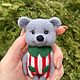 Карманный мышонок (игрушка валяная). Войлочная игрушка. Nasekasan Toys (Анастасия). Интернет-магазин Ярмарка Мастеров.  Фото №2