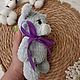 Мягкая игрушка ручной работы вязаный котик. Амигуруми куклы и игрушки. Магазин вязаной радости. Интернет-магазин Ярмарка Мастеров.  Фото №2
