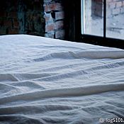 Для дома и интерьера handmade. Livemaster - original item Linen sheet Zephyr-Luxury linen made of soft linen. Handmade.
