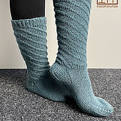 Аксессуары handmade. Livemaster - original item Knitted wool socks. Handmade.