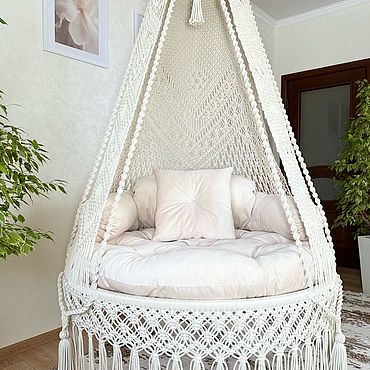 Дача и сад ручной работы. Ярмарка Мастеров - ручная работа Гамак-шатёр. Handmade.