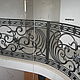 Лестница кованая. Лестницы. АРНО-КОВКА. Интернет-магазин Ярмарка Мастеров.  Фото №2