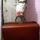 Винтаж: Винтажный саквояж, сумка "В путь" Люкс!. Сумки винтажные. 'GOAR  VINTAGE' (goar-vintage). Ярмарка Мастеров.  Фото №4