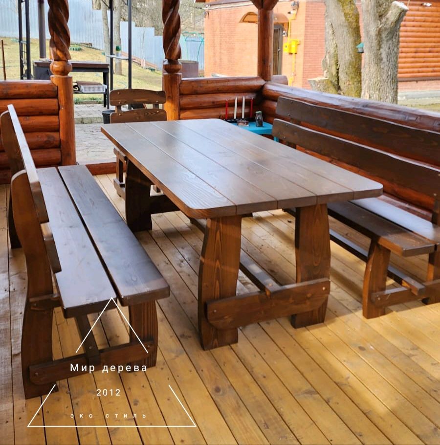 Садовая мебель комплект 2м в интернет-магазине Ярмарка Мастеров по цене ...