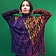 Sweater oversize 'Flame'. Sweaters. Knitting Elena Kondrina (ElenaKondrina). Online shopping on My Livemaster.  Фото №2