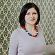 Вязаные можжевеловые бусы "Карамель". Бусы. Ekaterina Blinova. Интернет-магазин Ярмарка Мастеров.  Фото №2