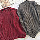 Jerseys: Sweater made of bulk yarn handkerchief knitting, Sweaters, Cheboksary,  Фото №1