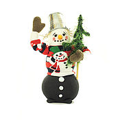 Подарки к праздникам handmade. Livemaster - original item Christmas snowman No. 5. Handmade.