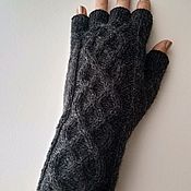 Аксессуары handmade. Livemaster - original item Knitted mittens Eleanor 151. Handmade.