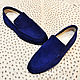 Men's loafers made of natural suede, individual tailoring!. Loafers. SHOES&BAGS. Online shopping on My Livemaster.  Фото №2