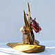 Композиция из дерева Wooden Red Fish #1. Рыба. Скульптуры. Артём Иванов ~IRIE BROOFS Wood Art~. Ярмарка Мастеров.  Фото №5