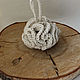 Washcloth ball made of cotton ' Cotton ball', Washcloths, Vologda,  Фото №1