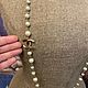 Винтаж: Колье chanel эмаль горошки маркировка. Колье винтажные. Екатерина кетикет. Ярмарка Мастеров.  Фото №6