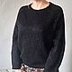   Джемпер из мохера с люрексом. Джемперы. Ольга (olga-knitted-clothes). Ярмарка Мастеров.  Фото №6