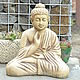 Order The concrete sculpture of a sitting Buddha for home and garden. Decor concrete Azov Garden. Livemaster. . Garden figures Фото №3