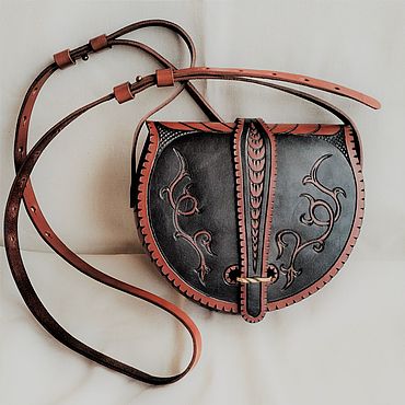 Сумки ручной работы. Ярмарка Мастеров - ручная работа Сумка кожаная. The Master.. Handmade.