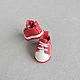 Order Sneakers for doll ob11color - white+red 19mm. Olga Safonova. Livemaster. . Clothes for dolls Фото №3