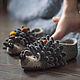Felted children's Hedgehog slippers, Slippers, Chelyabinsk,  Фото №1
