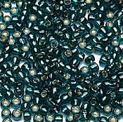 Материалы для творчества handmade. Livemaster - original item 10gr seed Beads Toho 11/0 27BD Capri Japanese TOHO beads inside silver.. Handmade.
