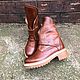 Shoes ' Fashion Brown new'. Boots. Roman (Hitarov). Интернет-магазин Ярмарка Мастеров.  Фото №2